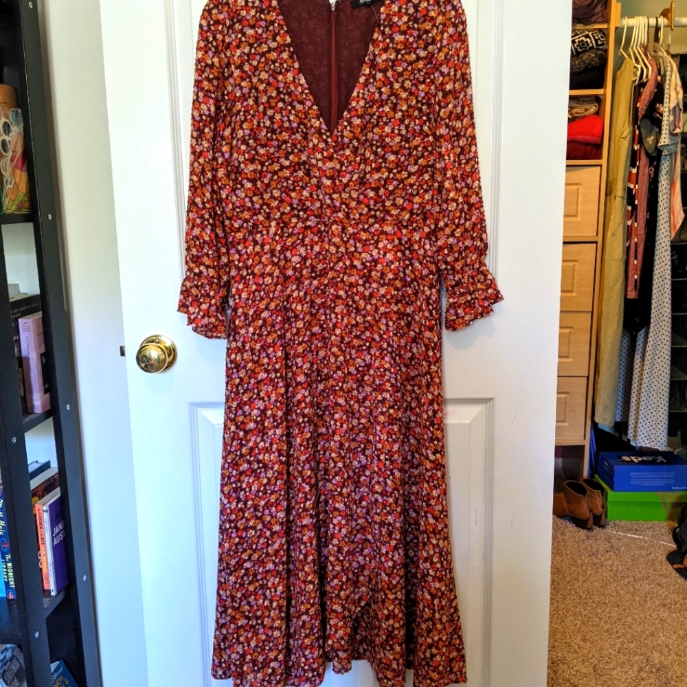 Madewell | Midi Dress | Multicolor | Size 6